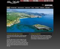 The Blue Marine Holiday Village web-site, Italy