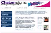 Chatom Signs
